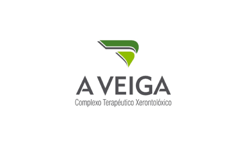 XXVIII Congreso internacional de la Sociedade Galega de Xerontoloxía e Xeriatria - logo patrocinador A Veiga