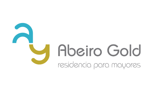 XXVIII Congreso internacional de la Sociedade Galega de Xerontoloxía e Xeriatria - logo patrocinador Abeiro Gold