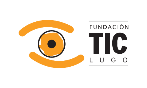 XXVIII Congreso internacional de la Sociedade Galega de Xerontoloxía e Xeriatria - logo patrocinador Fundación TIC Lugo