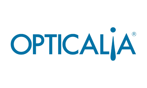 XXVIII Congreso internacional de la Sociedade Galega de Xerontoloxía e Xeriatria - logo patrocinador Opticalia
