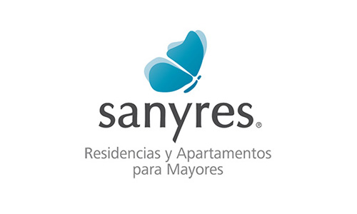 XXVIII Congreso internacional de la Sociedade Galega de Xerontoloxía e Xeriatria - logo patrocinador Sanyres